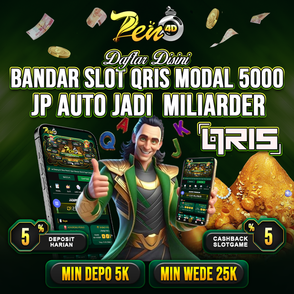 PEN4D Situs Slot Qris 5000 Resmi Gampang Menang 