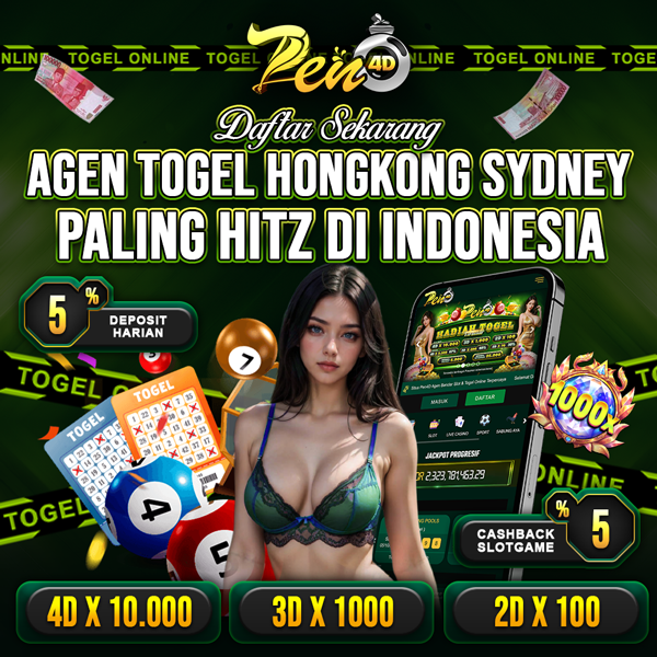 Pen4D Bandar Togel Online Jitu 4D Easy Jackpot 